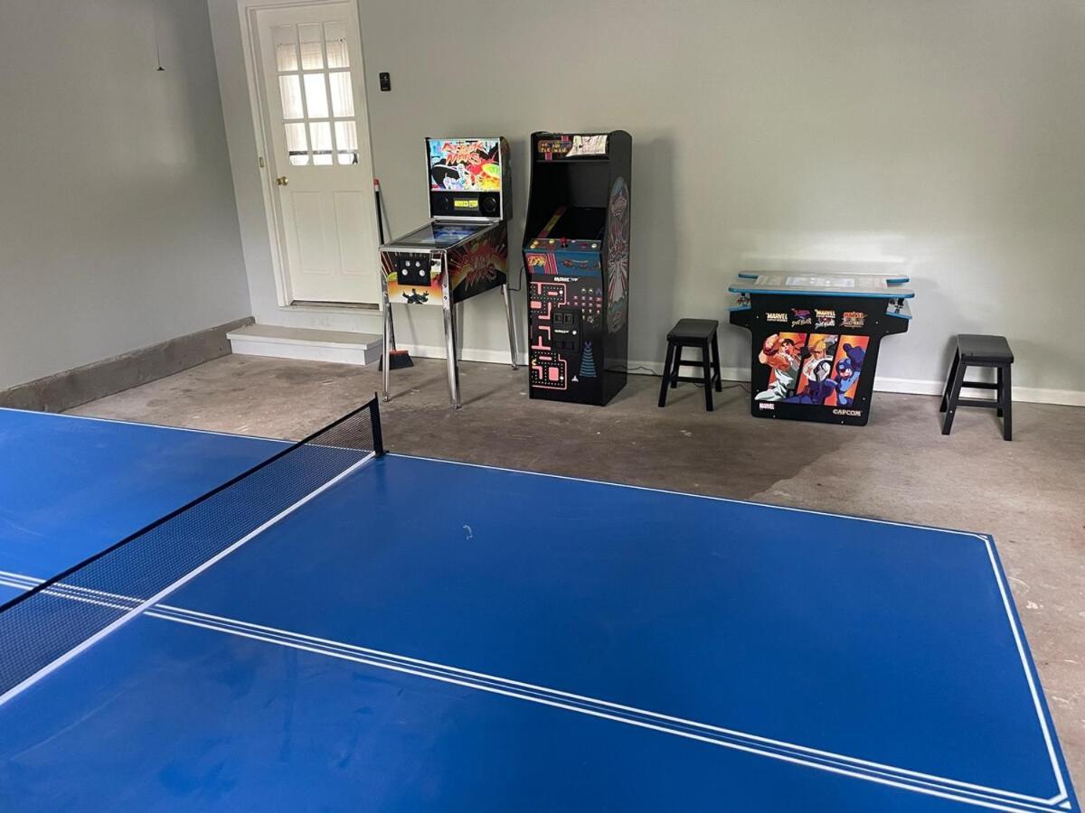Cozy Home With Arcade, Ping Pong & Fenced Backyard Lawrenceville Exterior foto