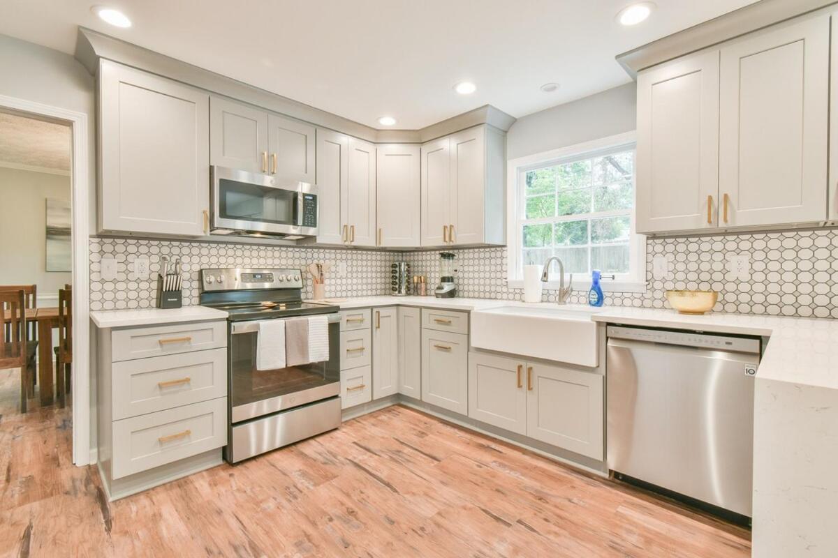 Cozy Home With Arcade, Ping Pong & Fenced Backyard Lawrenceville Exterior foto